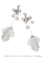 「中島敦イメージ シルバーモチーフイヤリング」