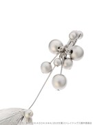 「中島敦イメージ シルバーモチーフイヤリング」