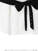 「中島敦イメージ リボンベルト付きブラウス」