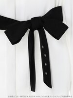 「中島敦イメージ リボンベルト付きブラウス」