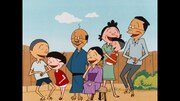 「サザエさんアニメ50周年記念 誕生秘話に迫る “サザエさんと町子さん”」より。