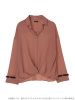 「中原中也イメージ スキッパーブラウス」