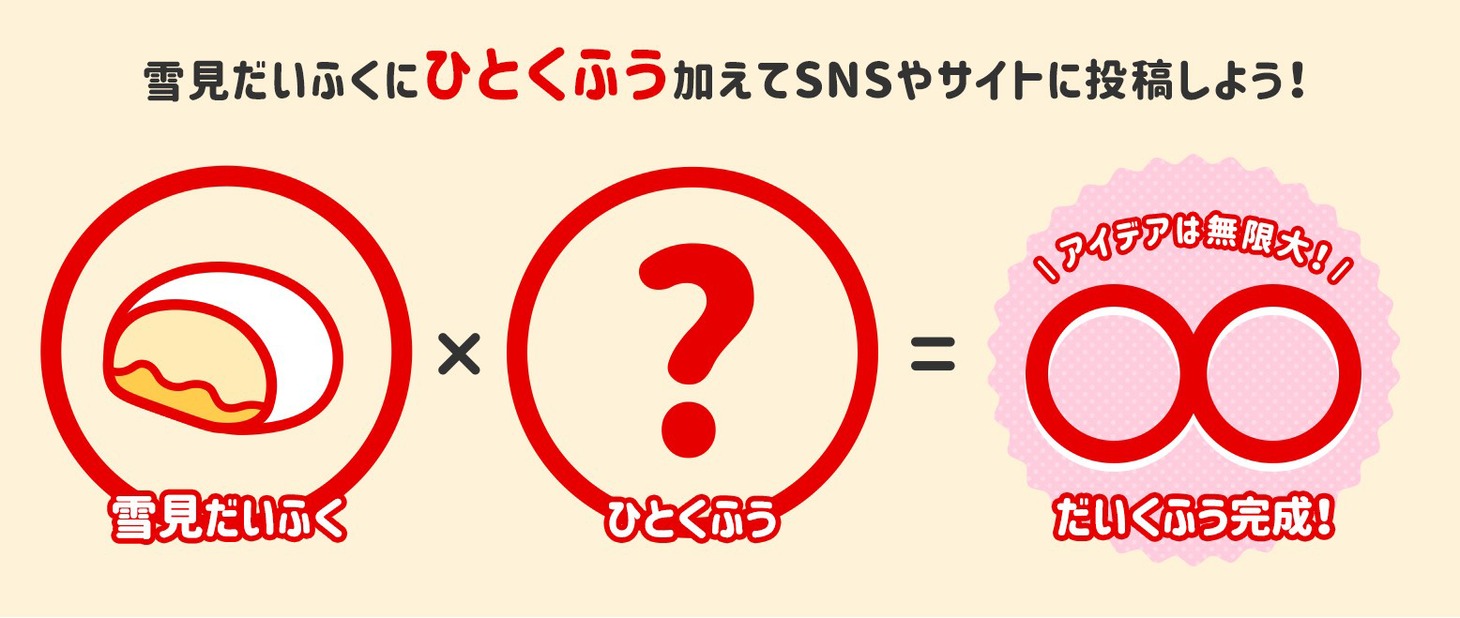 “雪見だいくふうキャンペーン”イメージ