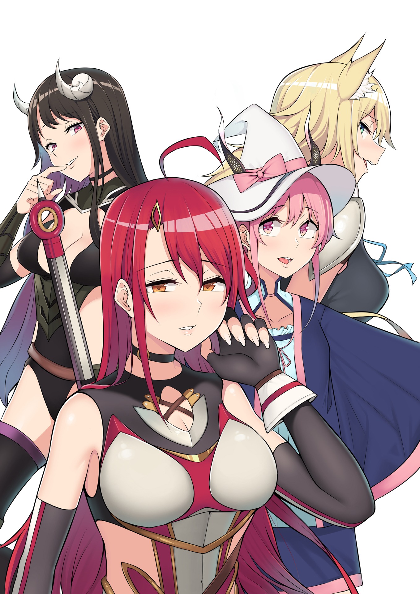 「どうやらボクの花嫁は女騎士団なようで。」イラスト