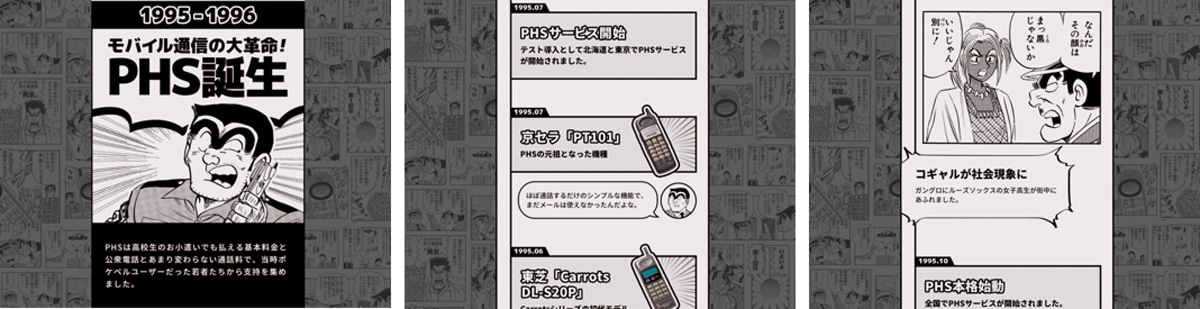 「こちらワイモバイル PHS 歴史年表」