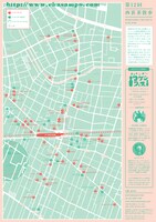 「第12回 西荻茶散歩」のマップ。