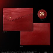 「機動戦士ガンダム シャア専用本革製ドキュメントケース」