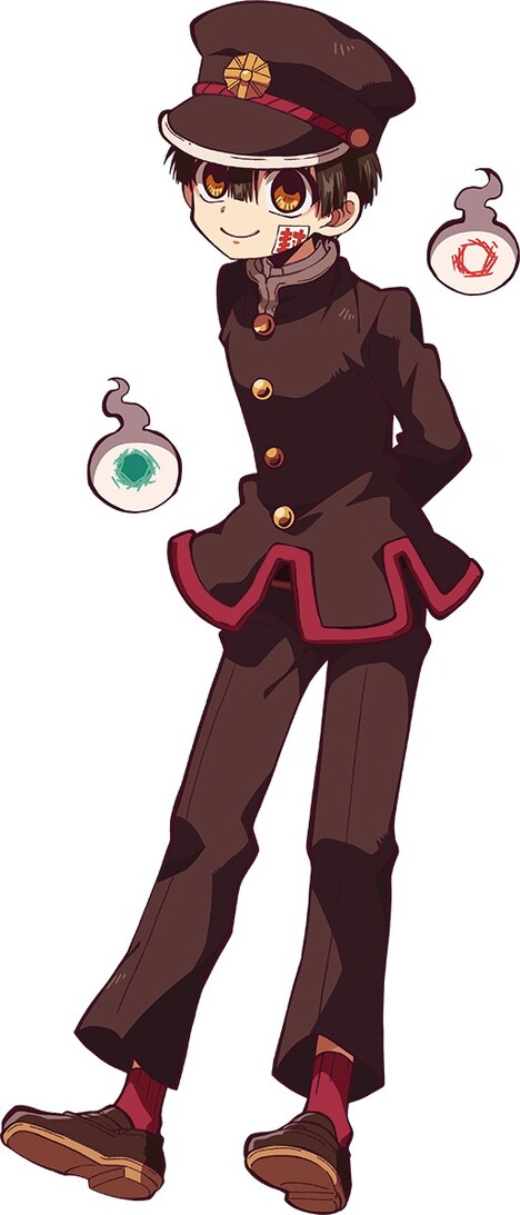 花子くんの全身イラスト。