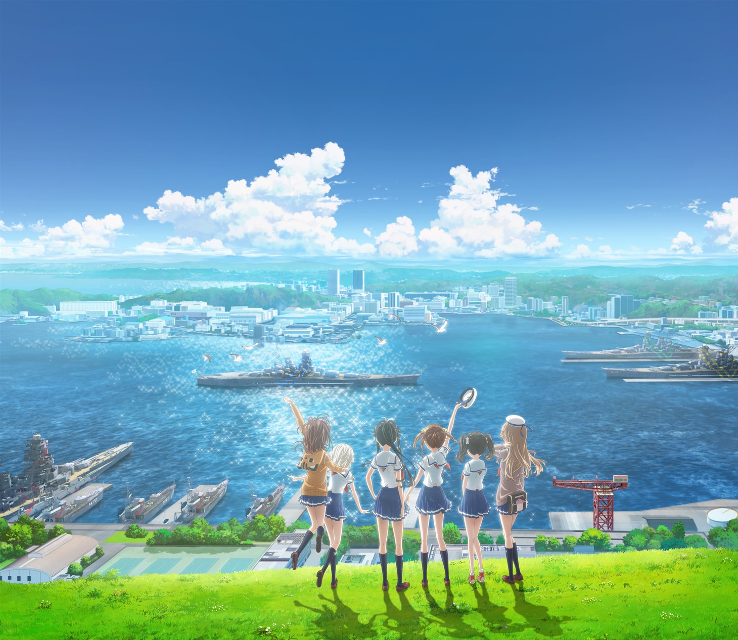 劇場版「ハイスクール・フリート」第2弾キービジュアル