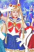 セーラームーン / 月野うさぎ役の久保史緒里（乃木坂46）。