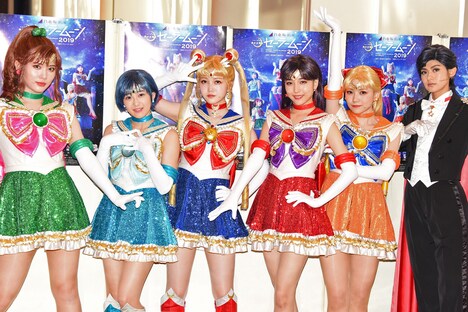 乃木坂46版「ミュージカル『美少女戦士セーラームーン』2019」初日会見より。