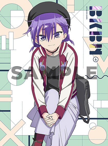 TVアニメ「ぼくたちは勉強ができない」Blu-rayおよびDVD第6巻のジャケットイラスト。