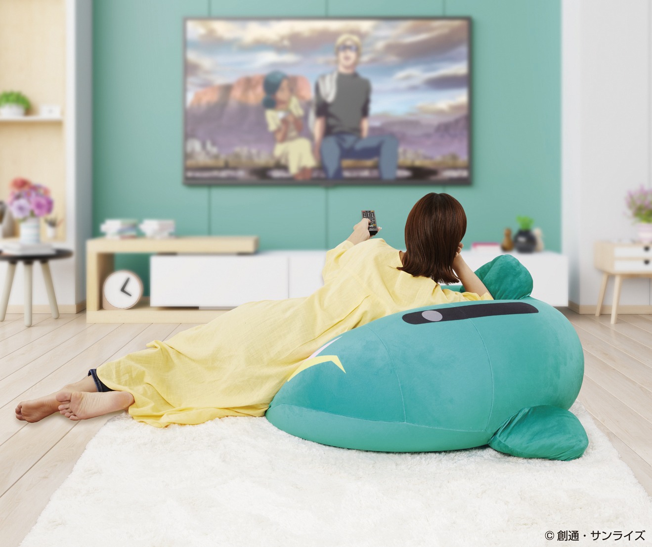 「ニュータイプもダメになるクッション【ララァ・スン専用モビルアーマー】」
