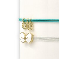 「忍たま乱太郎」静電気軽減ヘアブレスレットの一年生。