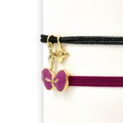 「忍たま乱太郎」静電気軽減ヘアブレスレットの四年生。