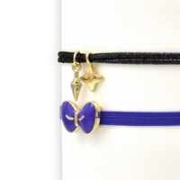 「忍たま乱太郎」静電気軽減ヘアブレスレットの五年生。