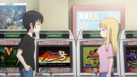 アニメ「ハイスコアガール」第14話より。