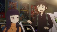アニメ「ハイスコアガール」第14話より。