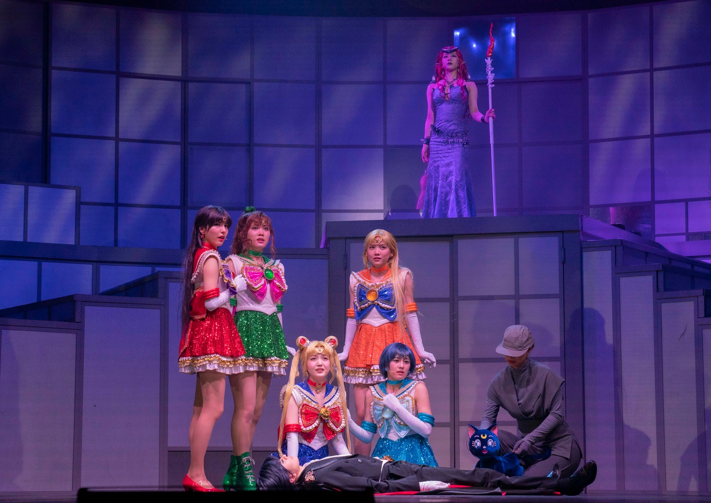 「乃木坂46版 ミュージカル『美少女戦士セーラームーン』2019」ゲネプロの様子。