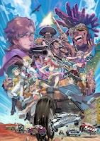 アニメ「天晴爛漫！」ビジュアル