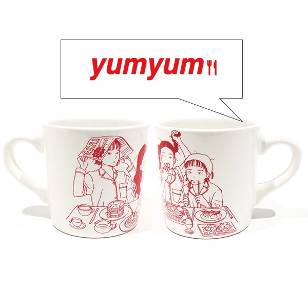 「CHAI×マキヒロチ マグカップ」