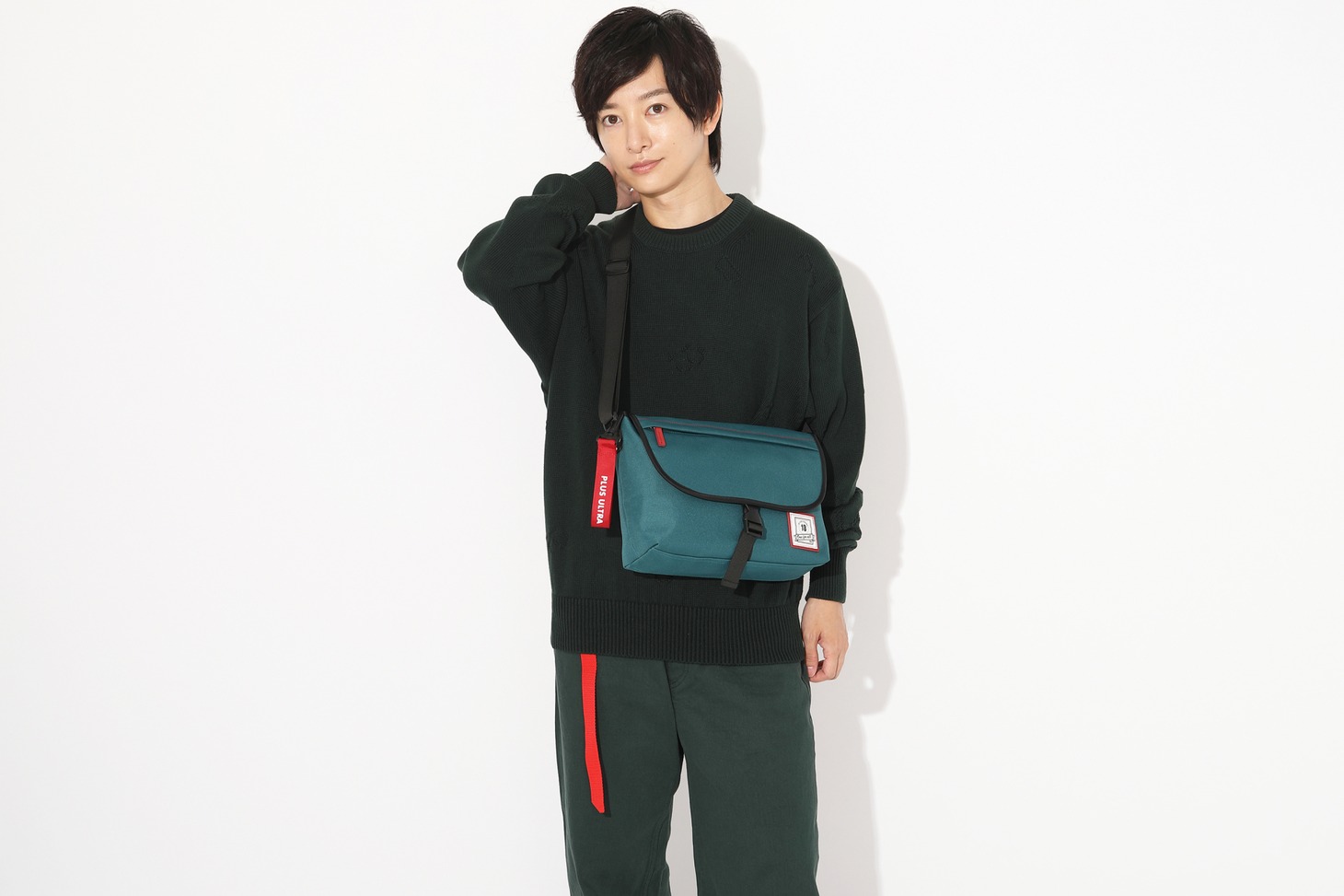 「緑谷出久 モデル ショルダーバッグ」着用イメージ