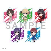 トレーディングアクリルキーホルダー