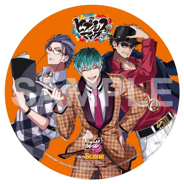 特典のオリジナル缶バッジ。