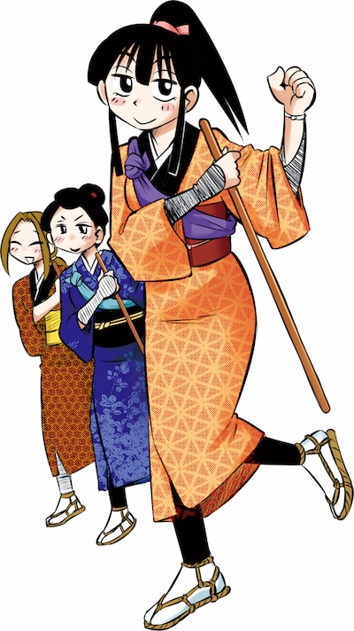 「かきすて！」カラーイラスト