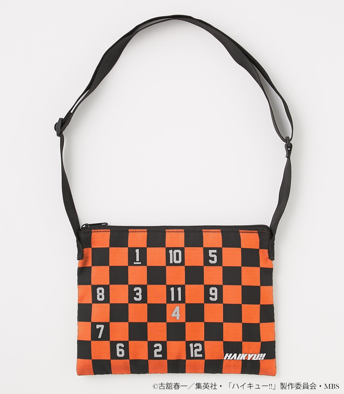 「ハイキューチェッカーサコッシュ」