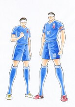 「ブラサカブラボー!!」のカラーカット。(c)高橋陽一／集英社