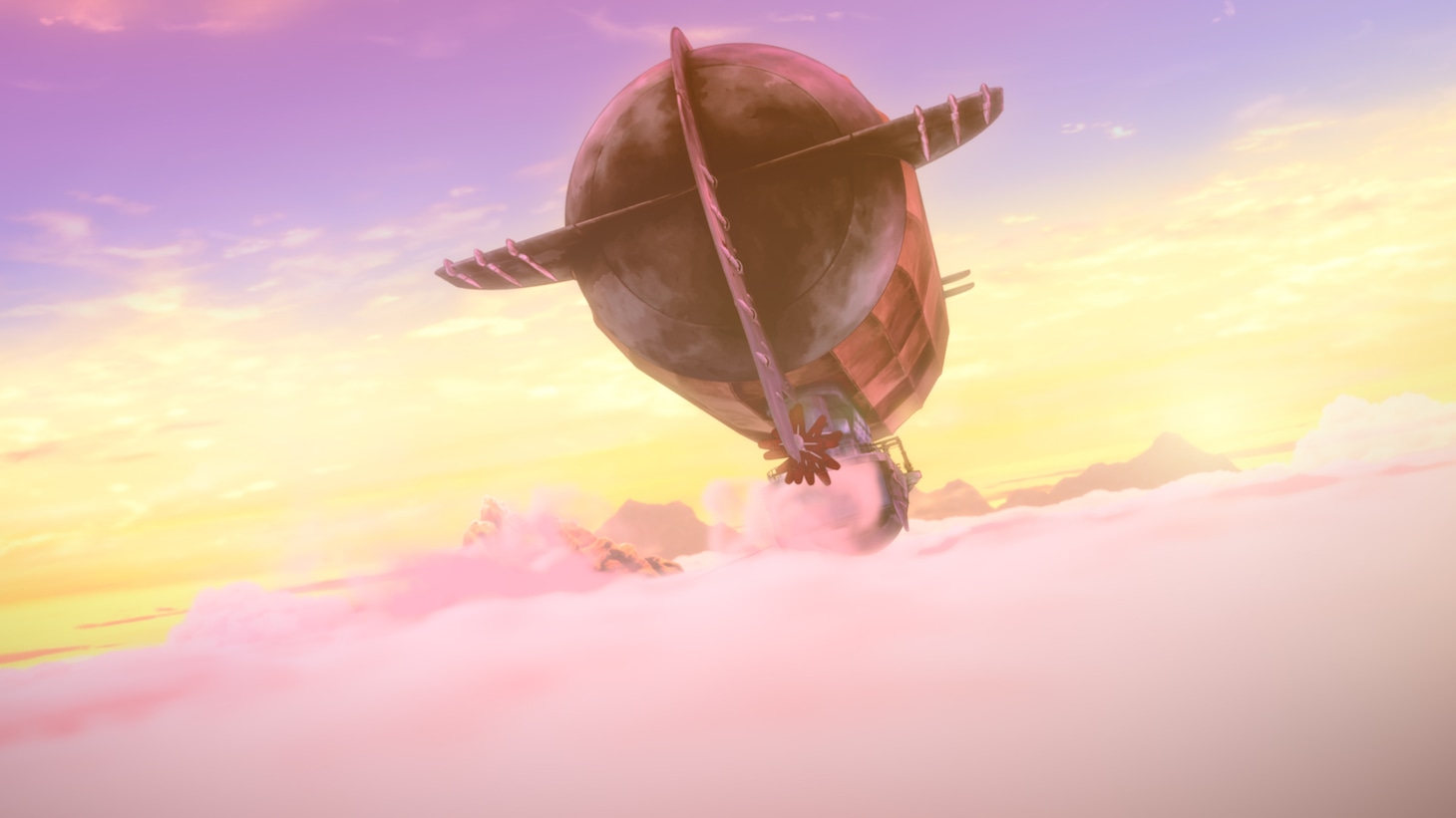 TVアニメ「空挺ドラゴンズ」場面カット