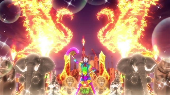 「KING OF PRISM -Shiny Seven Stars-」より、十王院カケルのプリズムショー。