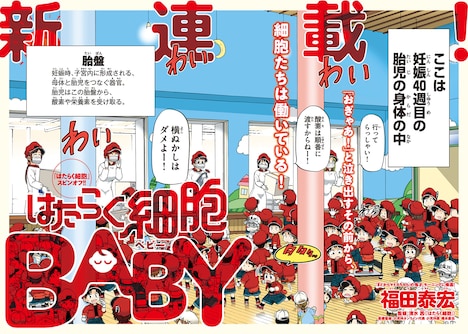 「はたらく細胞BABY」より。(c)清水茜・福田泰宏／講談社