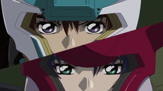 「ガンダムSEED JRA」CMより。