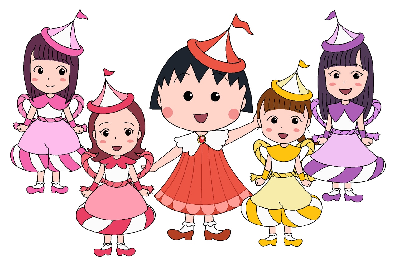 まる子とももいろクローバーZ。