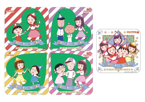 コラボアイスを購入した人に進呈されるコースター。