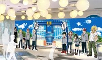 「劇場版『僕のヒーロ―アカデミア』～『次は君たちだ！』 雄英高校 エクスカーション～ in サンシャイン60展望台」展示イメージ