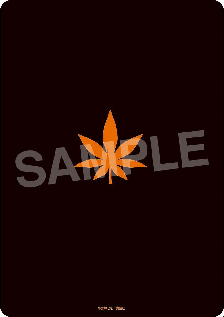 数量限定グッズ付き前売り券の下敷き裏面。