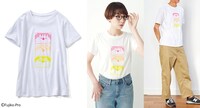 「いろんな表情が楽しい プリントTシャツ」