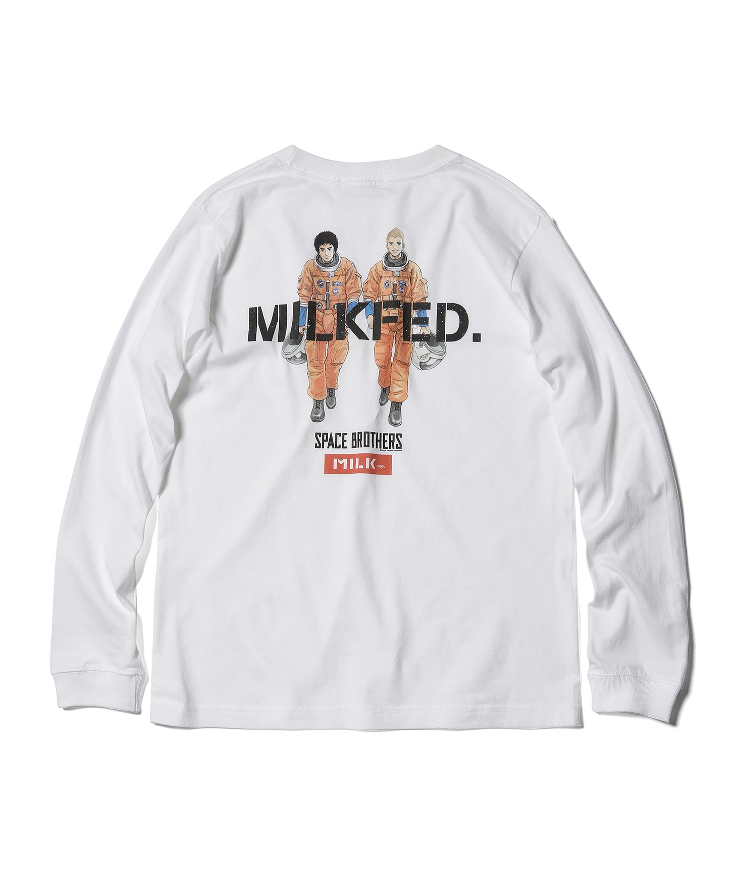 「宇宙兄弟」とMILKFED.のコラボアイテム。