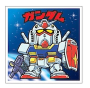 「機動戦士ガンダムマンチョコ＜地球連邦軍＞」に封入されるシールの一例。