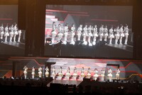 曲合間のMCの様子。