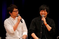 左から興津和幸、中村悠一。