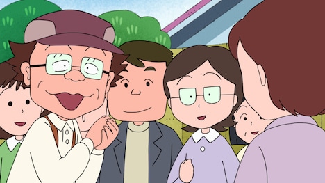 「『ものまねおじさんがやって来た！』の巻」の場面カット。