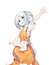 千本木彩花演じるファルファの原作イラスト。(c)Kisetsu Morita/SB Creative Corp. Illustration:benio