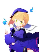 杉山里穂演じるロザリーの原作イラスト。(c)Kisetsu Morita/SB Creative Corp. Illustration:benio