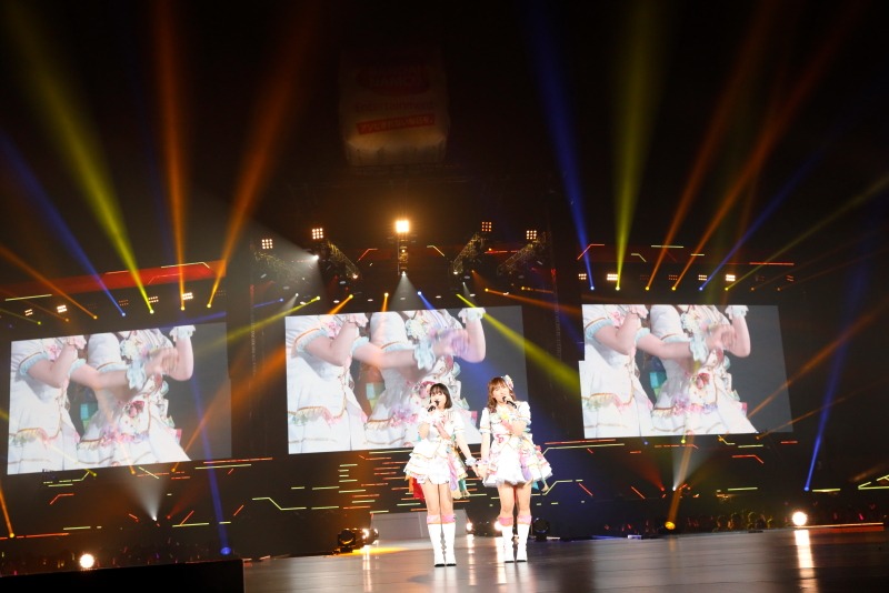 五十嵐裕美、松嵜麗による「あんきら!?狂騒曲」。