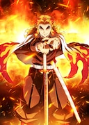アニメ「劇場版『鬼滅の刃』無限列車編」ティザービジュアル