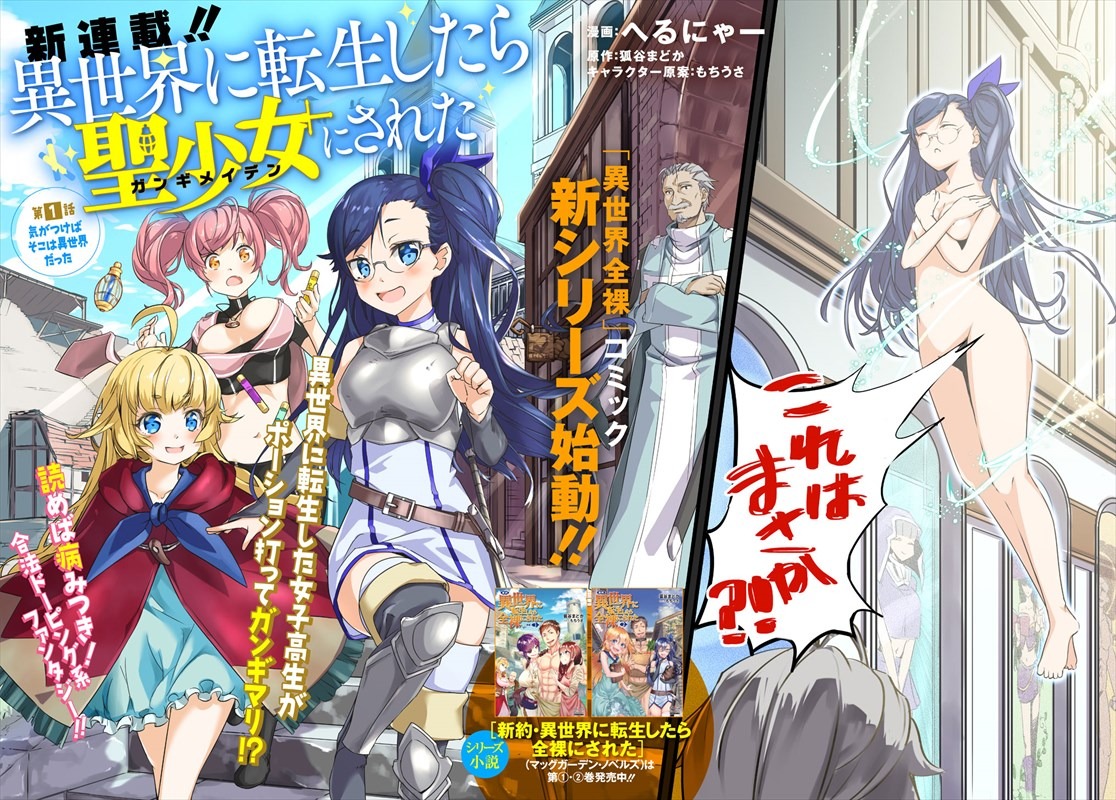 「異世界に転生したら聖少女にされた」より。